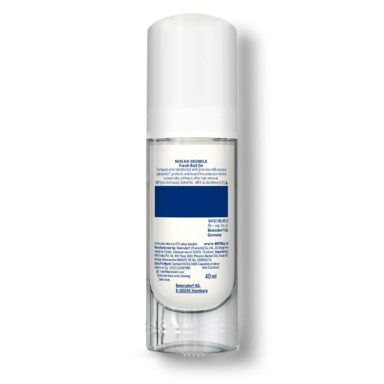 Nivea Deodorant, Deo Milk Fresh Roll On for Women - 48-Hour Protection