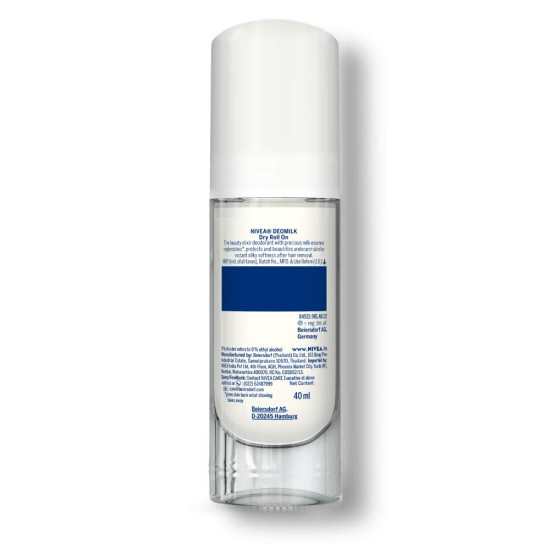 Nivea Deo Milk Dry Roll On For Women - 48-Hour Protection