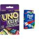 Mattel Games Uno Flip Side & Phase 10 Card Game - Exciting Multicolour Fun