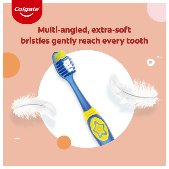 Colgate Kids Wonder Woman Extra-Soft Toothbrush - Ideal for 5+ Years