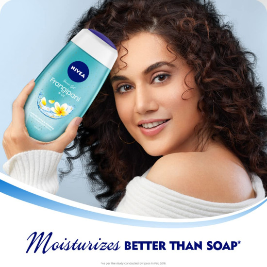 NIVEA Frangipani and Oil Body Wash - Soft & Fresh Skin