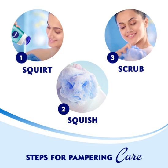 NIVEA Frangipani and Oil Body Wash - Soft & Fresh Skin