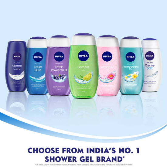 NIVEA Frangipani and Oil Body Wash - Soft & Fresh Skin