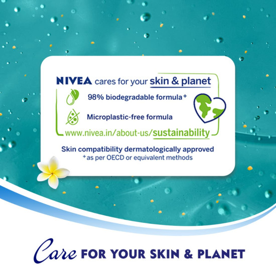 NIVEA Frangipani and Oil Body Wash - Soft & Fresh Skin