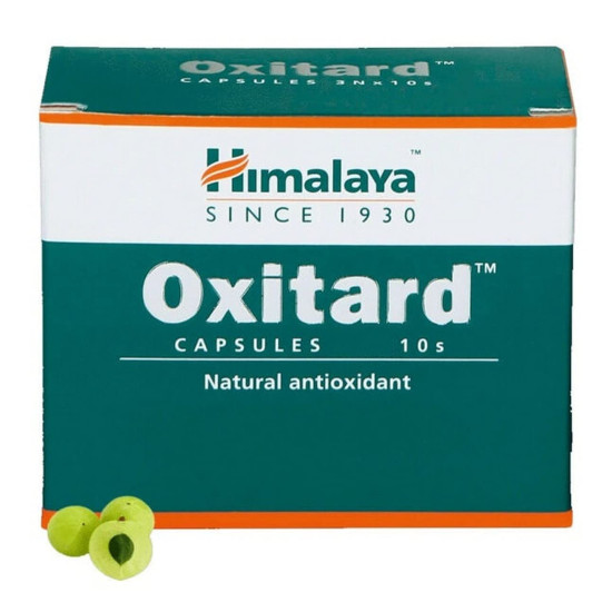 Himalaya Oxitard - Strip of 10 Capsules - Ayurvedic Antioxidant Supplement