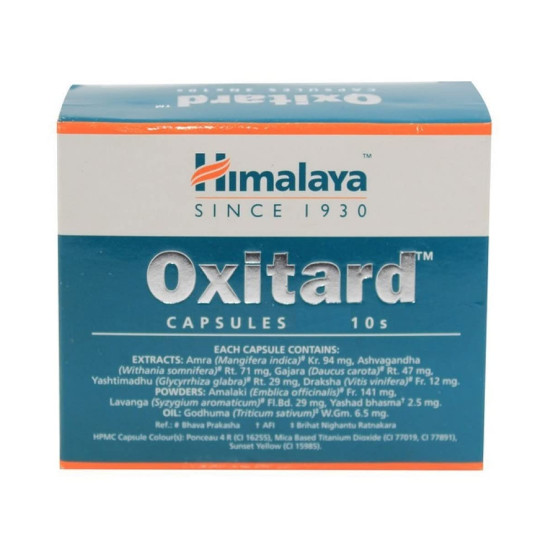 Himalaya Oxitard - Strip of 10 Capsules - Ayurvedic Antioxidant Supplement