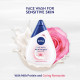 NIVEA Milk Delights Caring Rosewater Face Wash - For Sensitive Skin