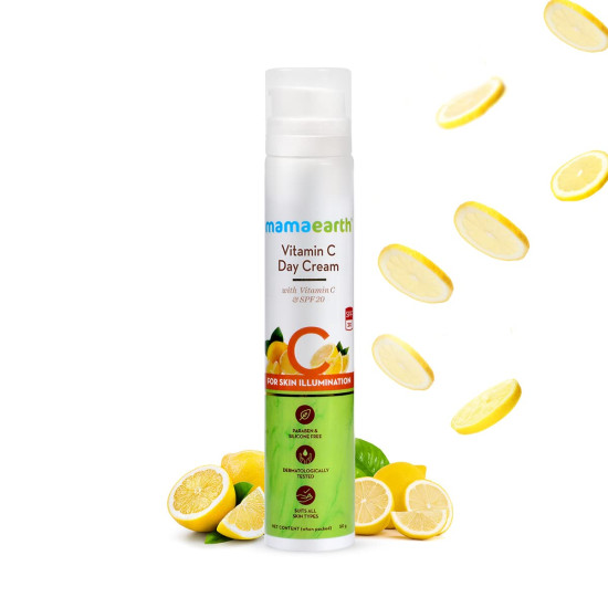 Mamaearth Vitamin C Day Cream - Skin Illumination & SPF 20