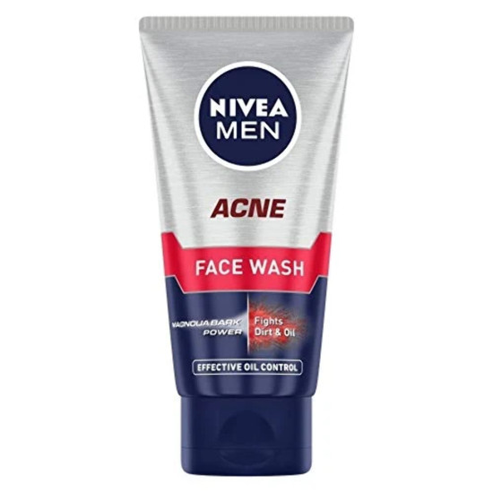 NIVEA MEN Acne Control Face Wash - 12 Hr Oil Control