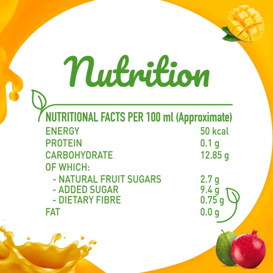 B Natural Mixed Fruit+ Juice - Supports Immunity & Goodness of Fiber