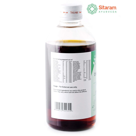 Sitaram Ayurveda Dhanwantaram Thailam 450ml - Sesame Based Ayurvedic Oil