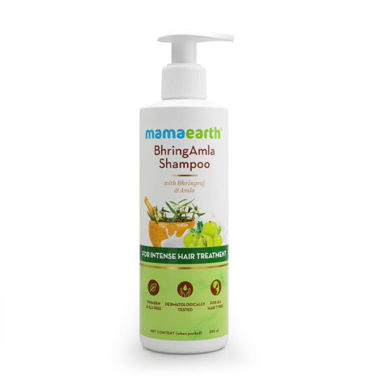 Mamaearth BhringAmla Shampoo - Intense Hair Treatment