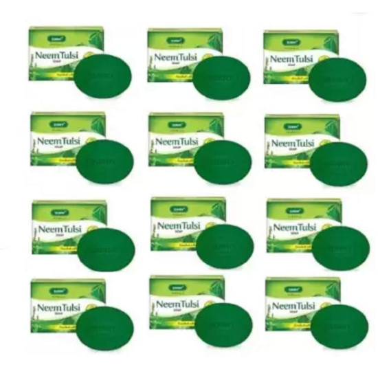 BAKSON'S SUNNY Herbal Neem Tulasi Soap 75g - Natural Cleansing Power