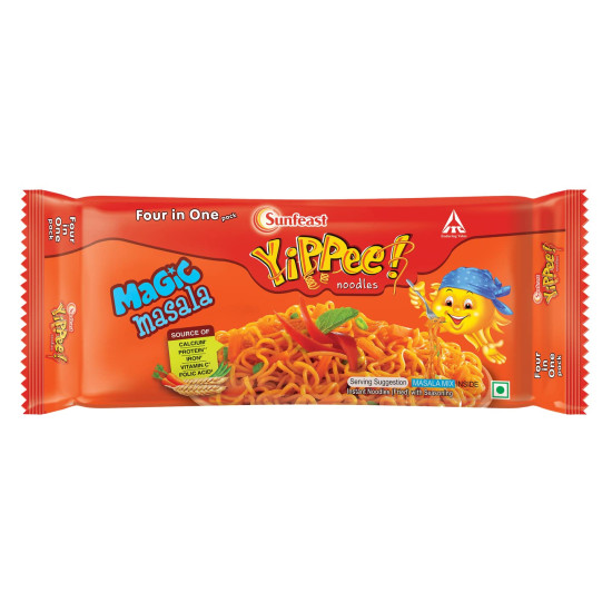 Yippee Noodles - Magic Masala, 240g - Unique Spice Blend
