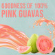 DABUR Real Pink Guava Fruit Juice 1L - Vitamin C Rich & No Preservatives