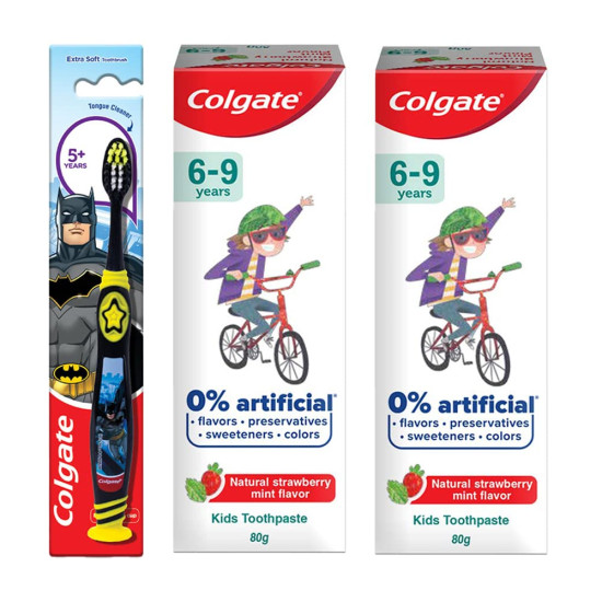 Colgate Toothpaste for Kids - Natural Strawberry Mint Flavour
