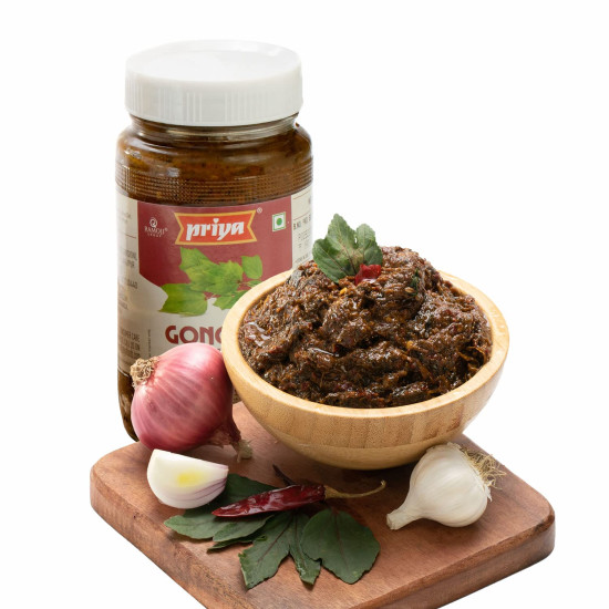 Priya Gongura Pickle with Garlic - Authentic Telugu Style Achar Priya Gongura Pickle with Garlic - Authentic Telugu Style Achar