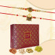 Maalpani Rakhi Festival Dry Fruit Hamper - Rakhi Combo Pack
