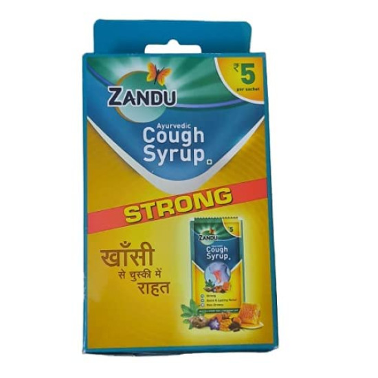 Zandu Cough Syrp 36NX 8ml Sachets