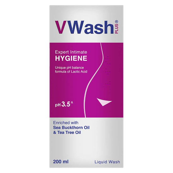 VWash Plus Expert Intimate Hygiene Wash - Doctor Prescribed & Clinically Tested