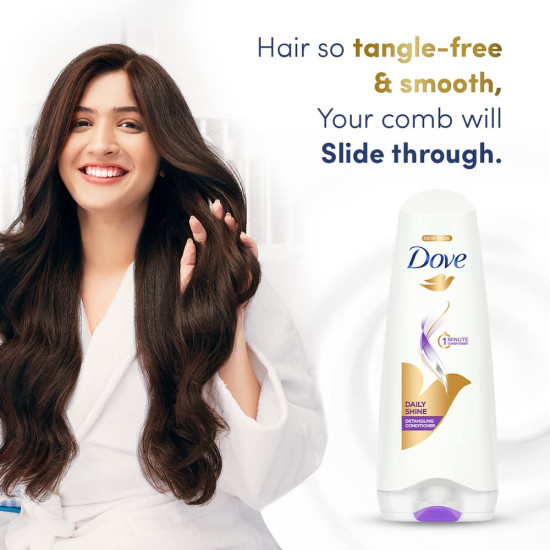 Dove Daily Shine Conditioner - Shine & Nourishment for All Hair Types