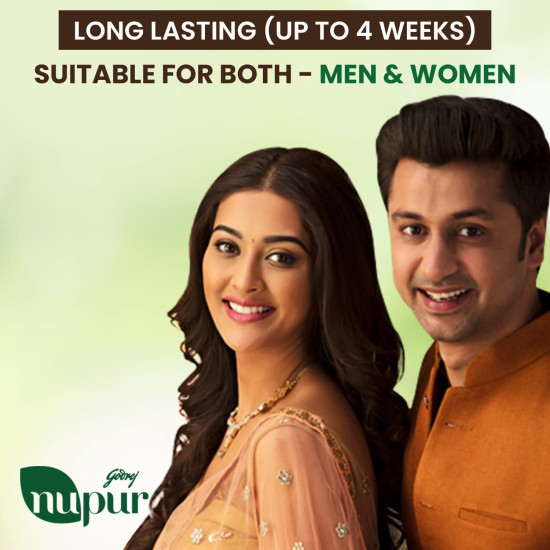 Godrej Nupur 100% Pure Henna Powder - Natural Hair Colouring & Conditioning