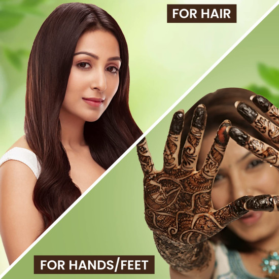 Godrej Nupur 100% Pure Henna Powder - Natural Hair Colouring & Conditioning