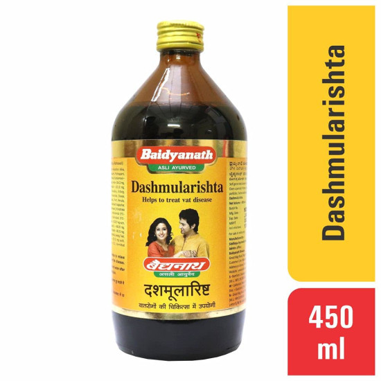 Baidyanath Asli Ayurved Dashmularishta 450 Ml | Traditional Ayurvedic Tonic For Men And Women