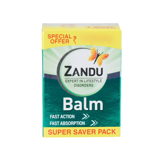 Zandu Balm 50 ml Offer Pack - No.1 Ayurvedic Remedy