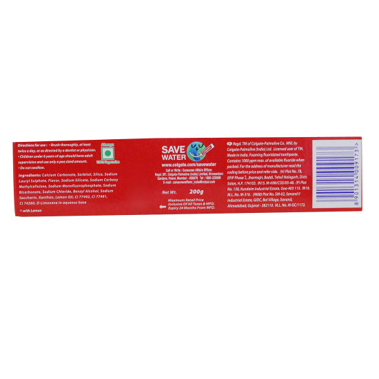 Colgate Healthy White Toothpaste - Active Salt for Fresh Breath