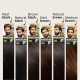 Bigen Men's Beard Color Medium Brown 20gm+20gm - Quick & Easy Application