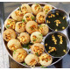 Nature's Bridge Pani Puri - Ready-to-Fry Gol Gappa with Masala