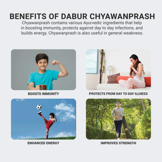 Dabur Chyawanprash 2X Immunity - Boost Your Immunity Naturally