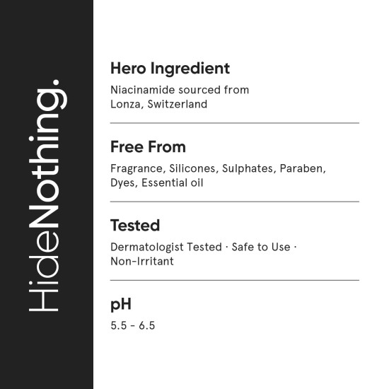 Minimalist 10% Niacinamide Face Serum - Skin Clarifying Solution