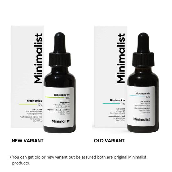 Minimalist 10% Niacinamide Face Serum - Skin Clarifying Solution