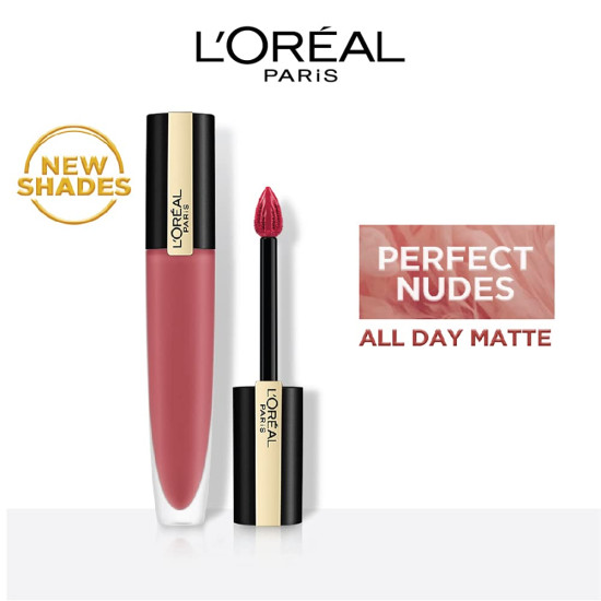 L'Oréal Paris Lipstick - Matte Finish & Lightweight Feel L'Oréal Paris Lipstick - Matte Finish & Lightweight Feel