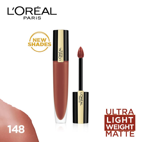 L'Oréal Paris Lipstick - Liquid Matte Finish, 148 I Hunt
