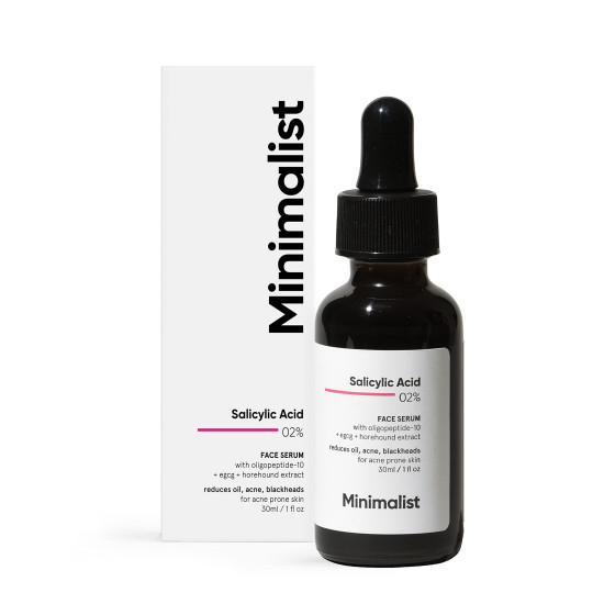 Minimalist 2% Salicylic Acid Serum - BHA Exfoliant for Acne