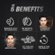 Fair & Lovely Glow & Handsome Instant Brightness Rapid Action Facewash - Instant Brightness for Men