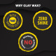 Set Wet Hair Wax For Men - Strong Hold & Ultra Matte Finish