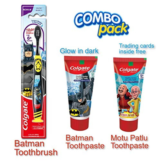Colgate Kid's USB LED Toothbrush & Anticavity Toothpaste - Fun & Effective Oral Care