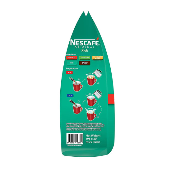 Nescafe 3 in 1 Rich Coffee - Instant Delight in Every Sip