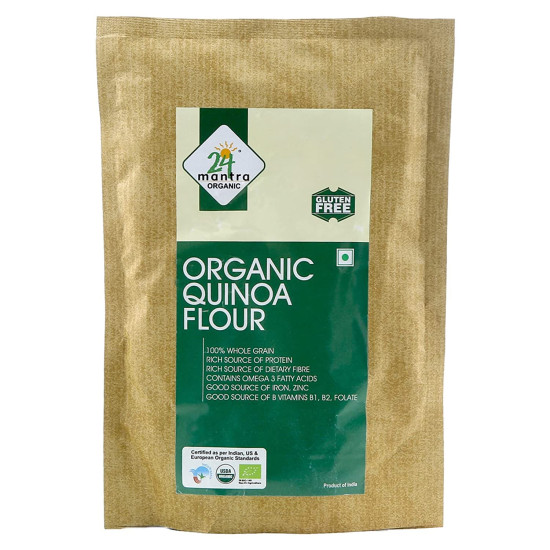 24 Mantra Organic Quinoa Flour - 100% Organic & Chemical Free
