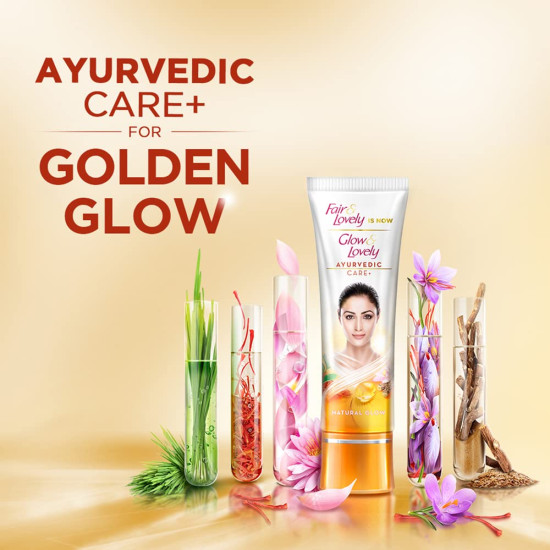 Glow & Lovely Natural Face Cream Ayurvedic Care+ 50 g - Natural Glow Expert