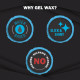 Set Wet Hair Wax For Men - Strong Hold & Shiny Wet Look