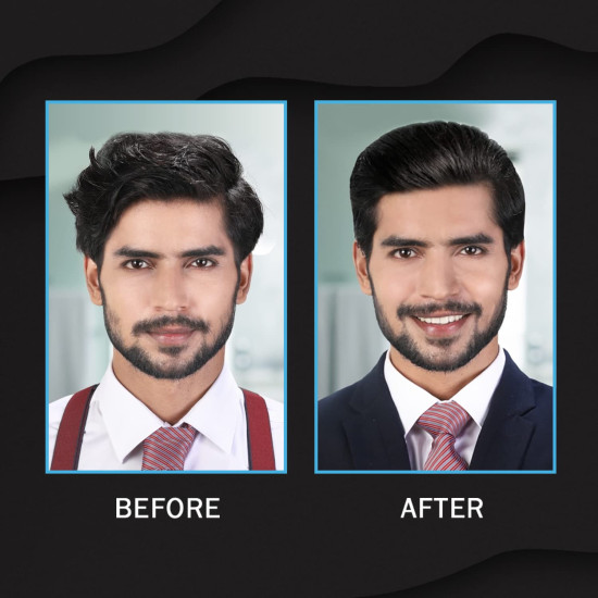Set Wet Hair Wax For Men - Strong Hold & Shiny Wet Look