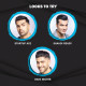 Set Wet Hair Wax For Men - Strong Hold & Shiny Wet Look