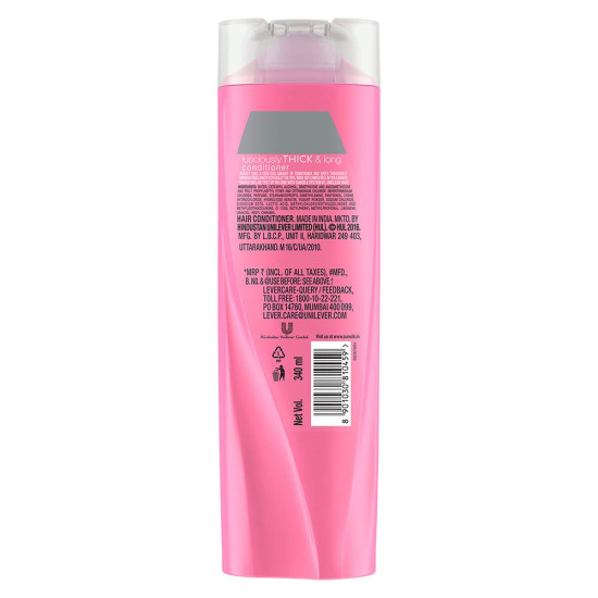 Sunsilk Lusciously Thick & Long Conditioner - For Voluminous Hair