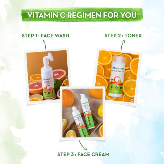 Mamaearth Vitamin C Face Wash - Natural Foaming Cleanser Mamaearth Vitamin C Face Wash - Natural Foaming Cleanser