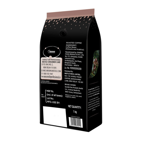 Nescafe Intenso Whole Roasted Coffee Beans - Arabica and Robusta Blend